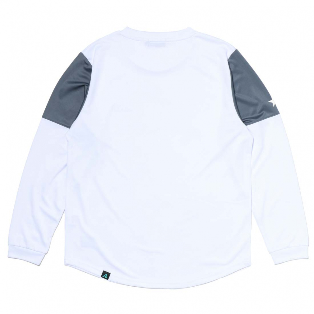 アーチ メンズ レディス バスケットボール 長袖Tシャツ slv switching