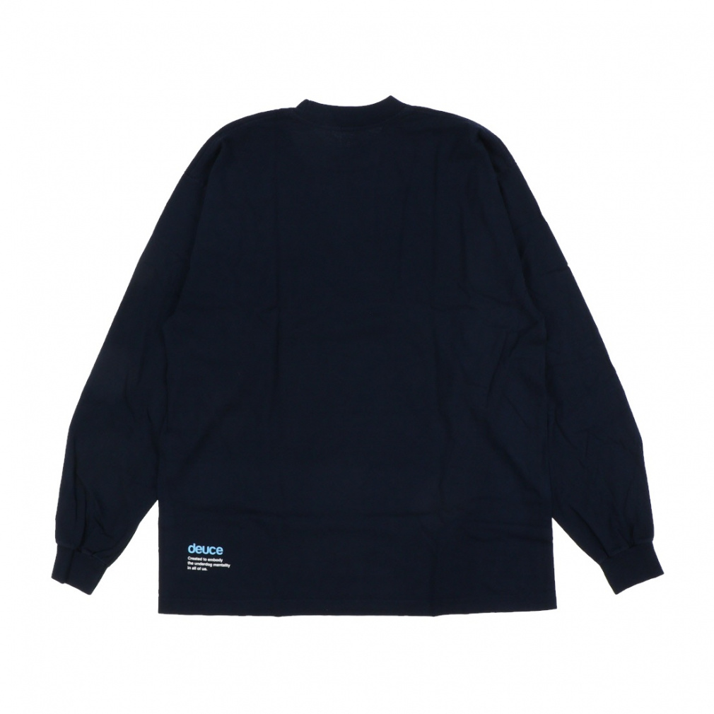 デュース メンズ レディス バスケットボール 長袖Tシャツ Garment Dyed