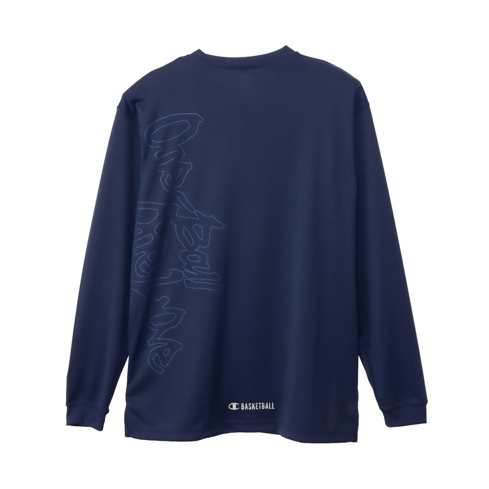 チャンピオン メンズ レディス バスケットボール ウェア 長袖Tシャツ