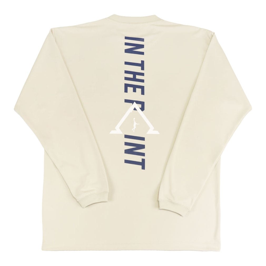 インザペイント メンズ レディス バスケットボール ウェア 長袖Tシャツ