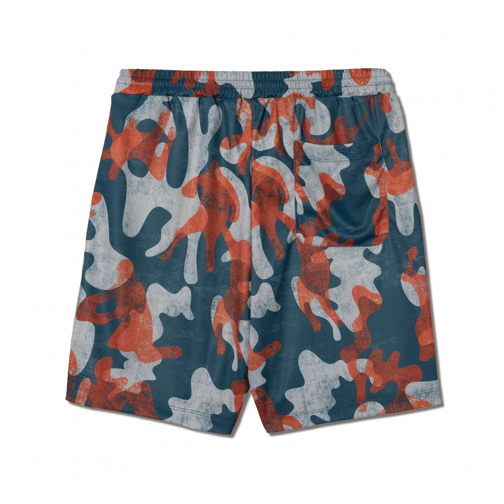 アクター メンズ レディス バスケットボール ハーフパンツ PLAY CAMO