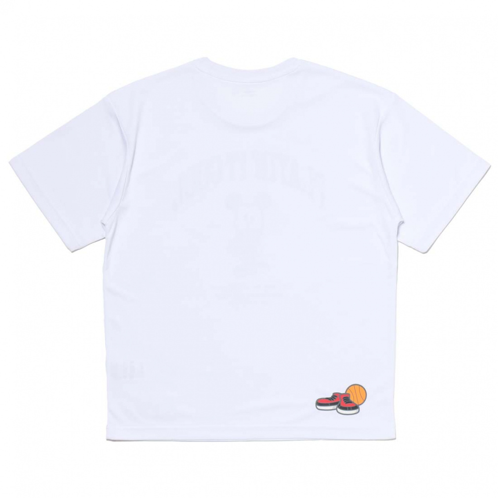 Disney ユニフォーム ホワイト ディズニー ジュニア(キッズ・子供) バスケットボール 半袖Tシャツ