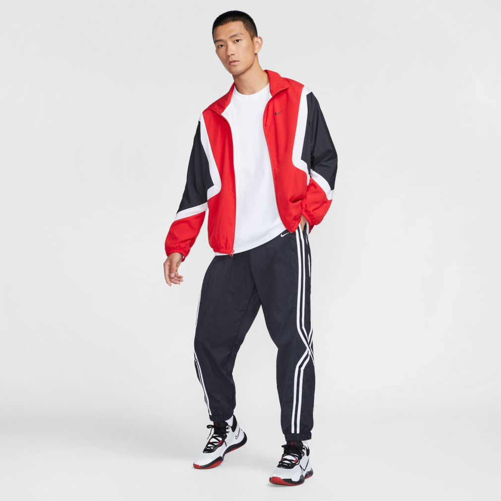 Nike DRI-FIT フード付きジャケット S レッド NIKE ナイキ メンズ レディス バスケットボール アウター