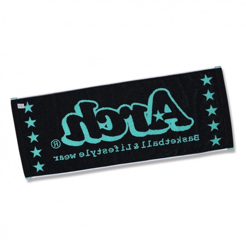 アーチ バスケットボール タオル basic logo jacquard towel