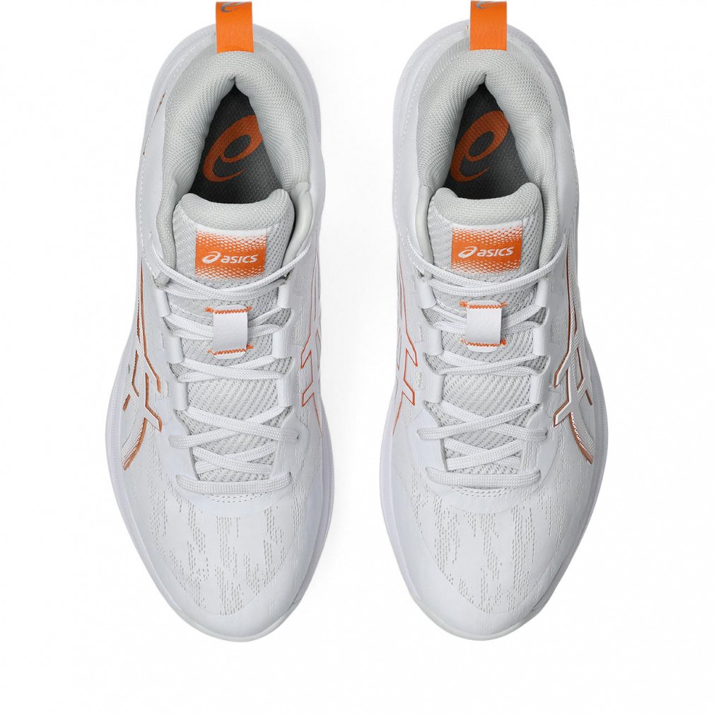 ASICS GELHOOP V17 スタンダード ホワイト/オレンジ 楽天市場】アシックス GELHOOP V17 ゲルフープ V17 STANDARD