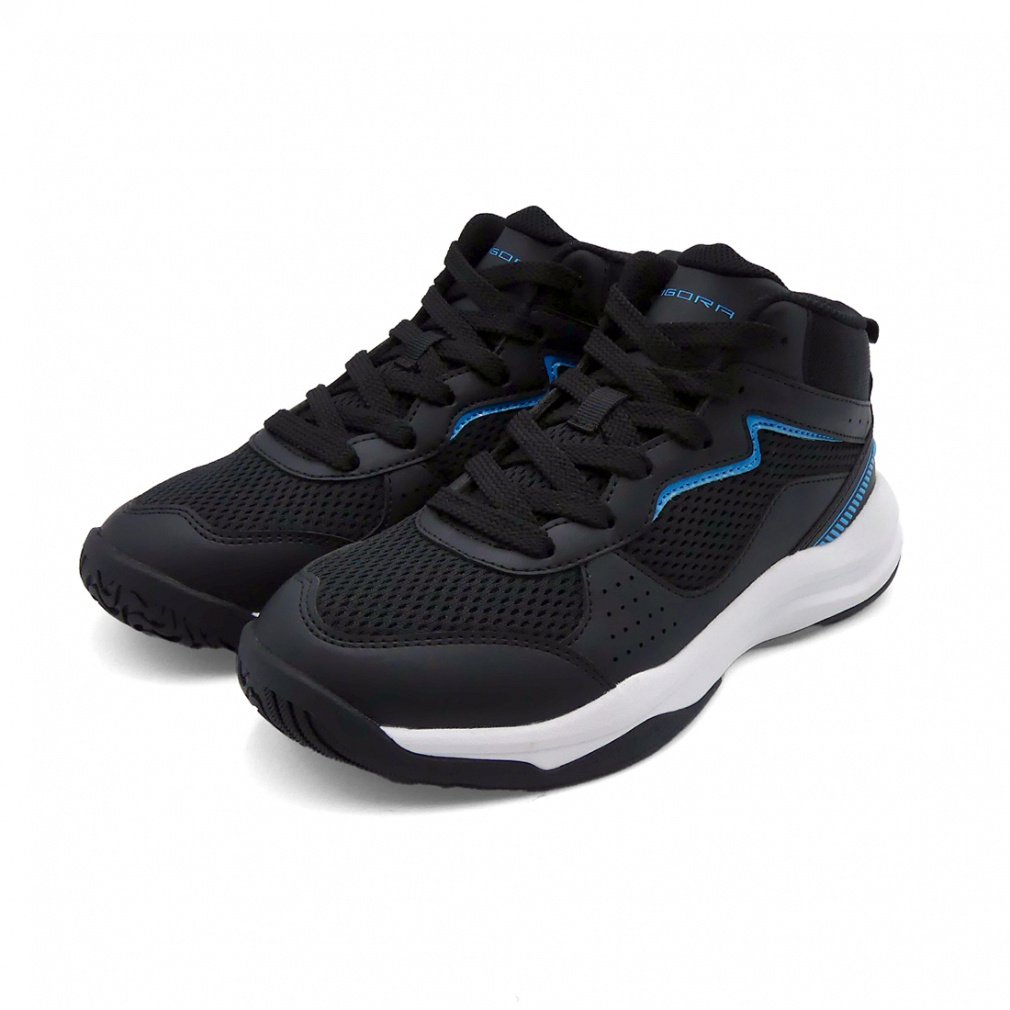 ティゴラ 足にやさしい ジュニアバスケットシューズ 24 TR-8KS4004BK