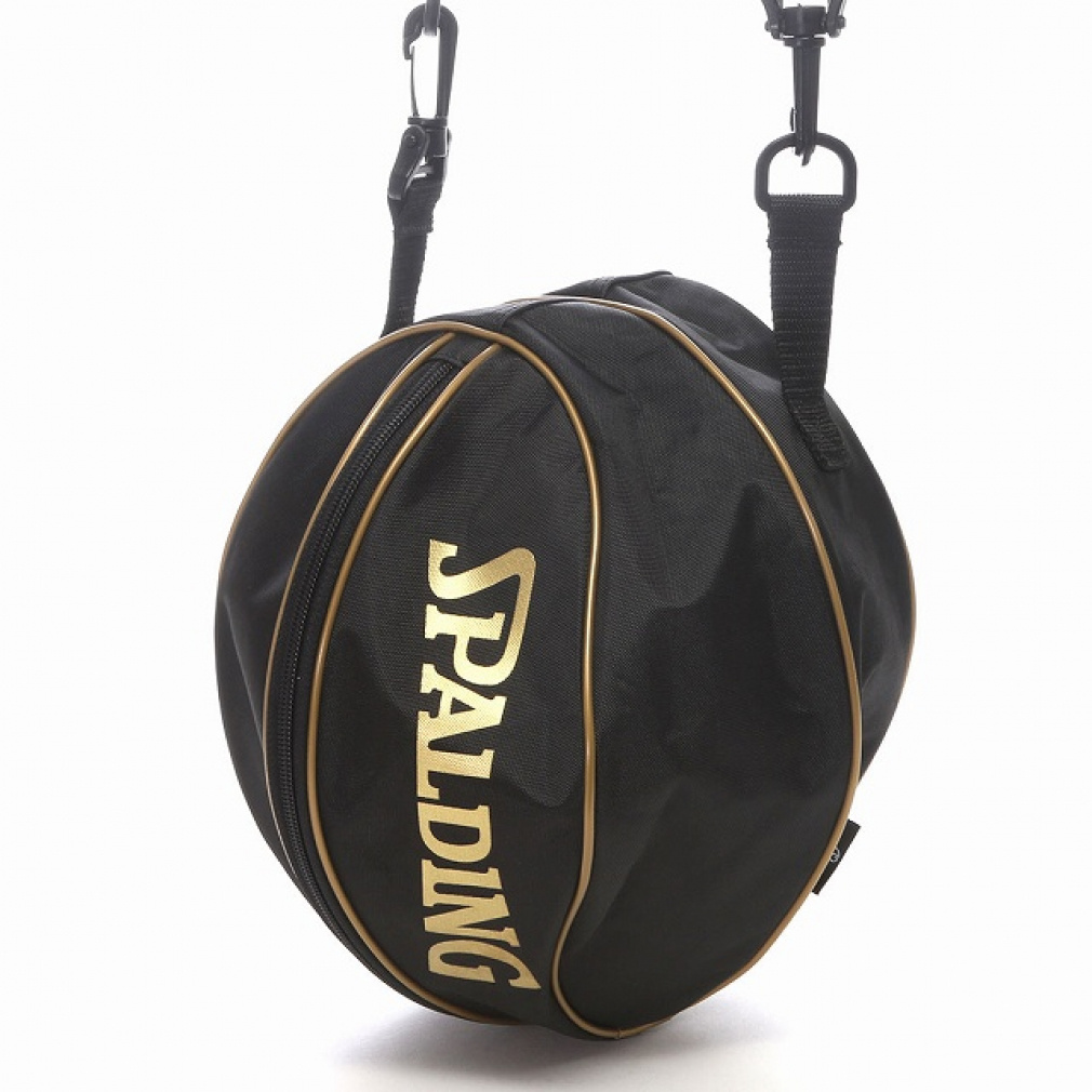 新品未使用品 ポールハーデン ケース ゴールド スポルディング ボールバッグ ゴールド バスケットボール ボールケース