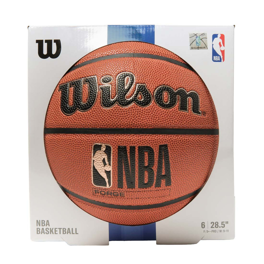 ウイルソン NBA FORGE バスケットボール (ブラウン) 6号 WZ2016901