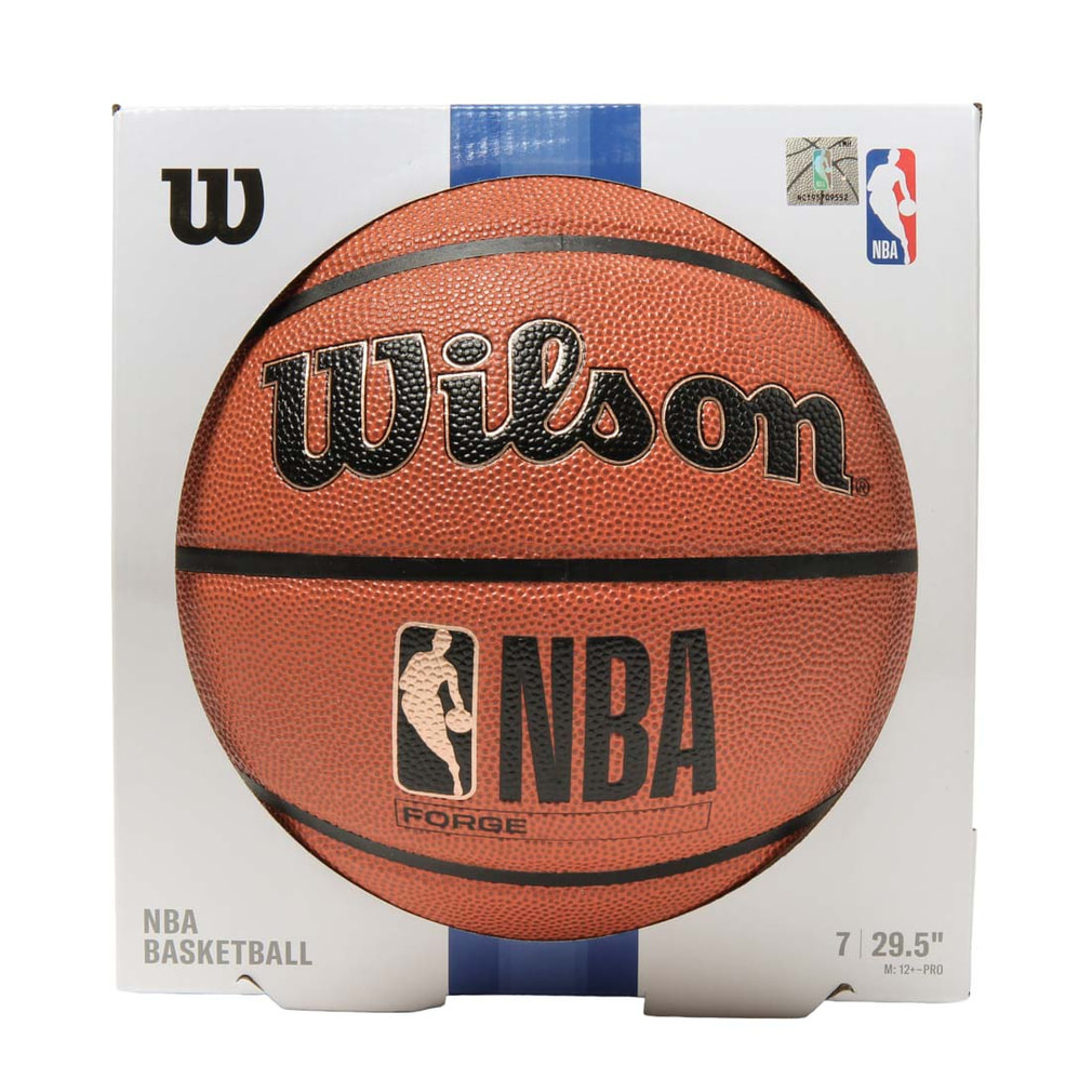ウイルソン NBA FORGE バスケットボール (ブラウン) 7号 WZ2016901
