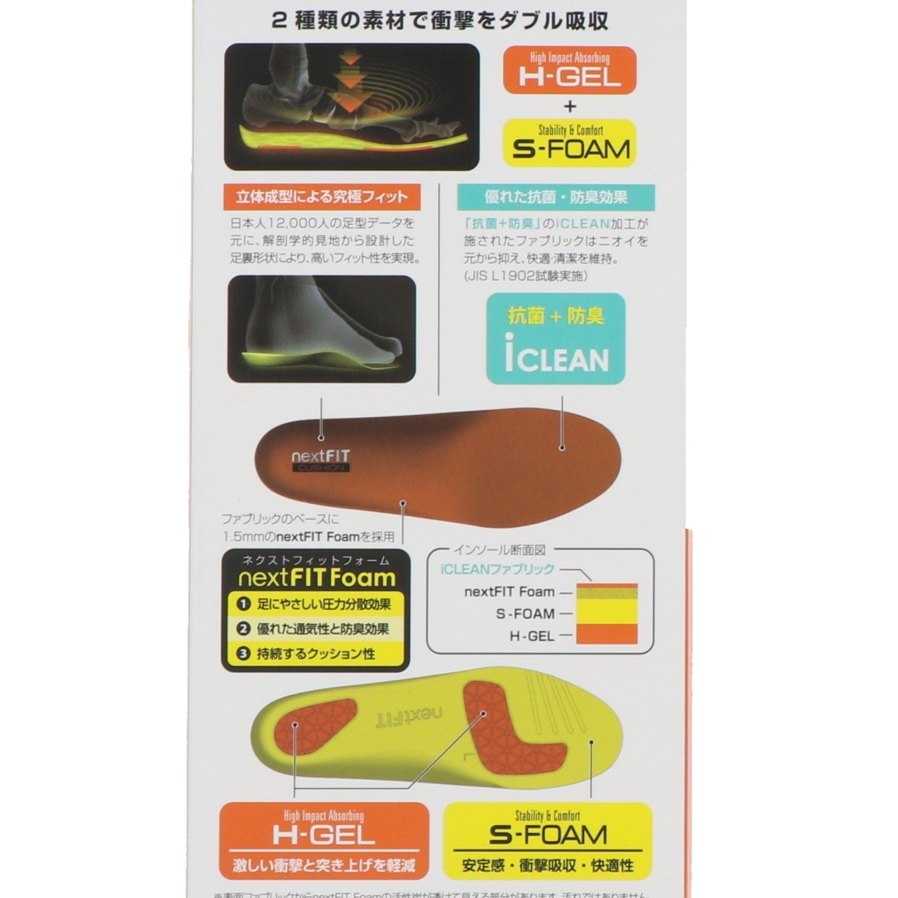 ネクストフィット CUS バスケットボール インソール｜Alpen Online