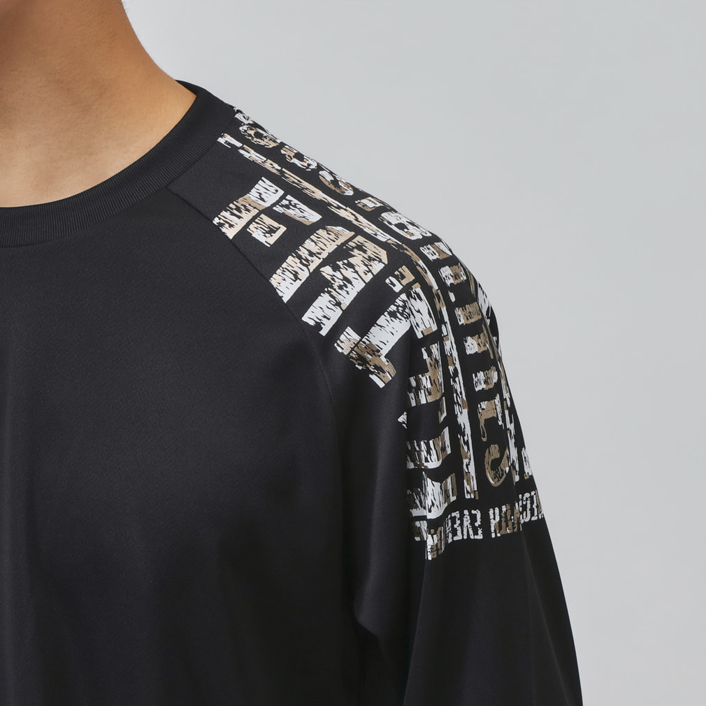 ティゴラ メンズ レディス バレーボール 長袖Tシャツ グラフィック長袖