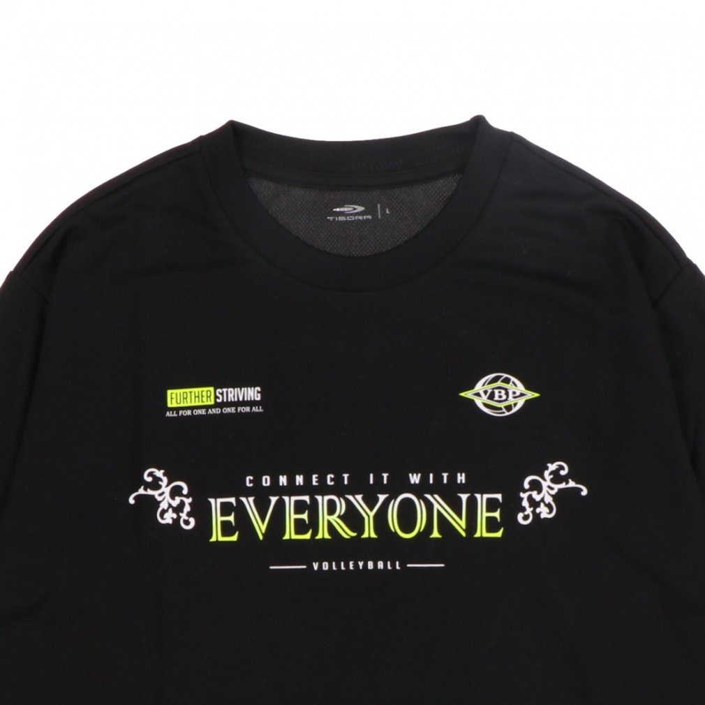 ティゴラ メンズ レディス バレーボール 長袖Tシャツ グラフィック長袖