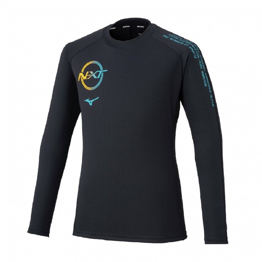 ミズノ メンズ レディス バレーボール 長袖プラクティスシャツ N-XT