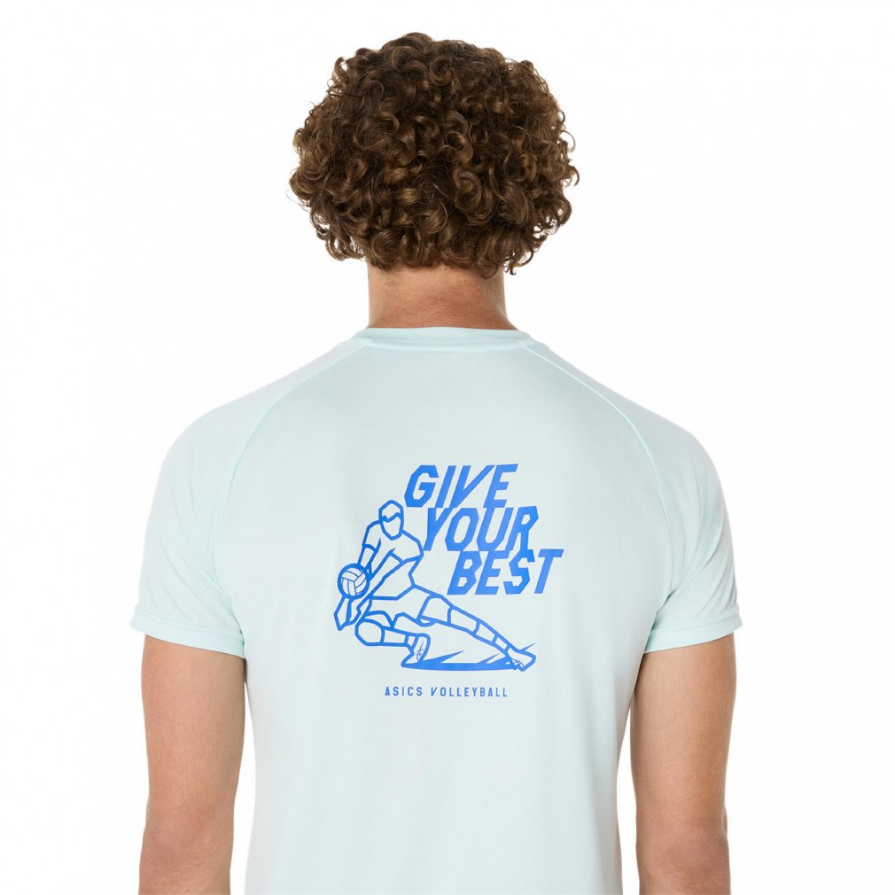 アシックス メンズ レディス バレーボール 半袖Tシャツ プラクティス