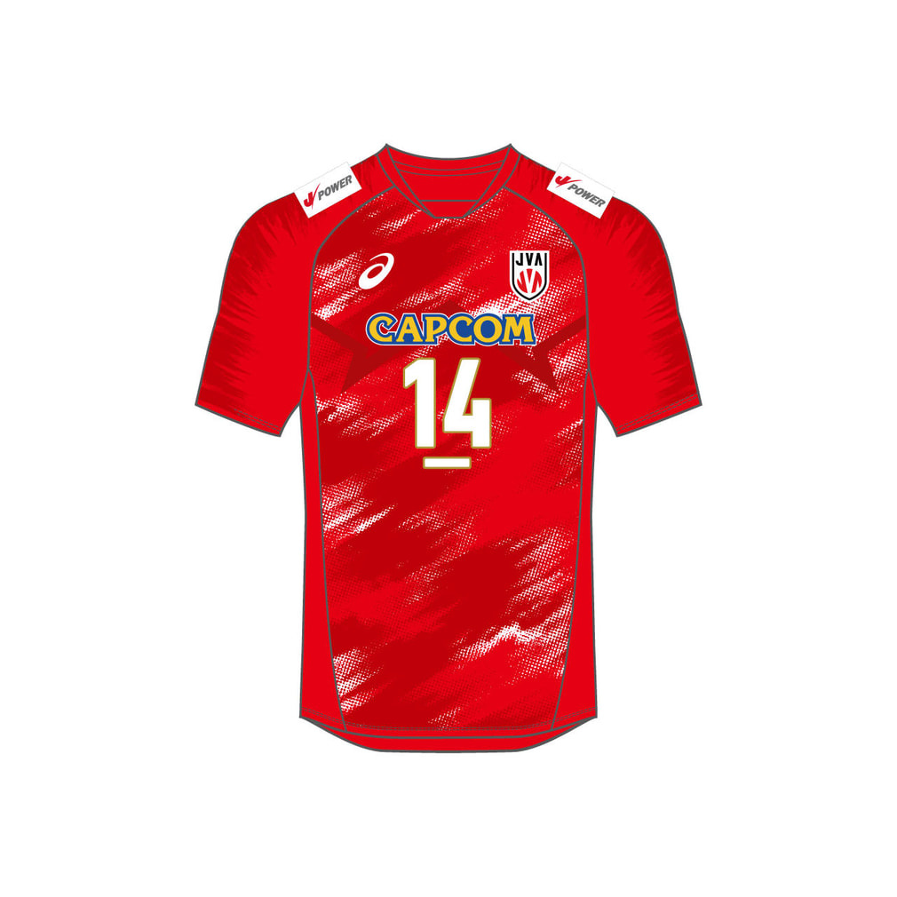 アシックス バレーボール 半袖Tシャツ 2026 バレーボール男子日本代表