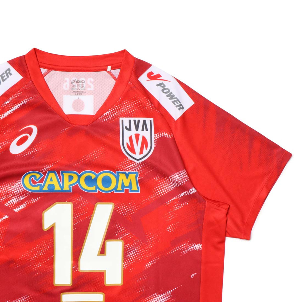 アシックス バレーボール 半袖Tシャツ 2026 バレーボール男子日本代表