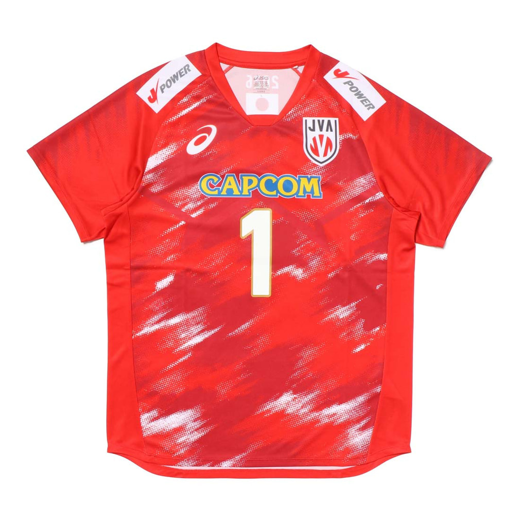 アシックス バレーボール 半袖Tシャツ 2026 バレーボール男子日本代表