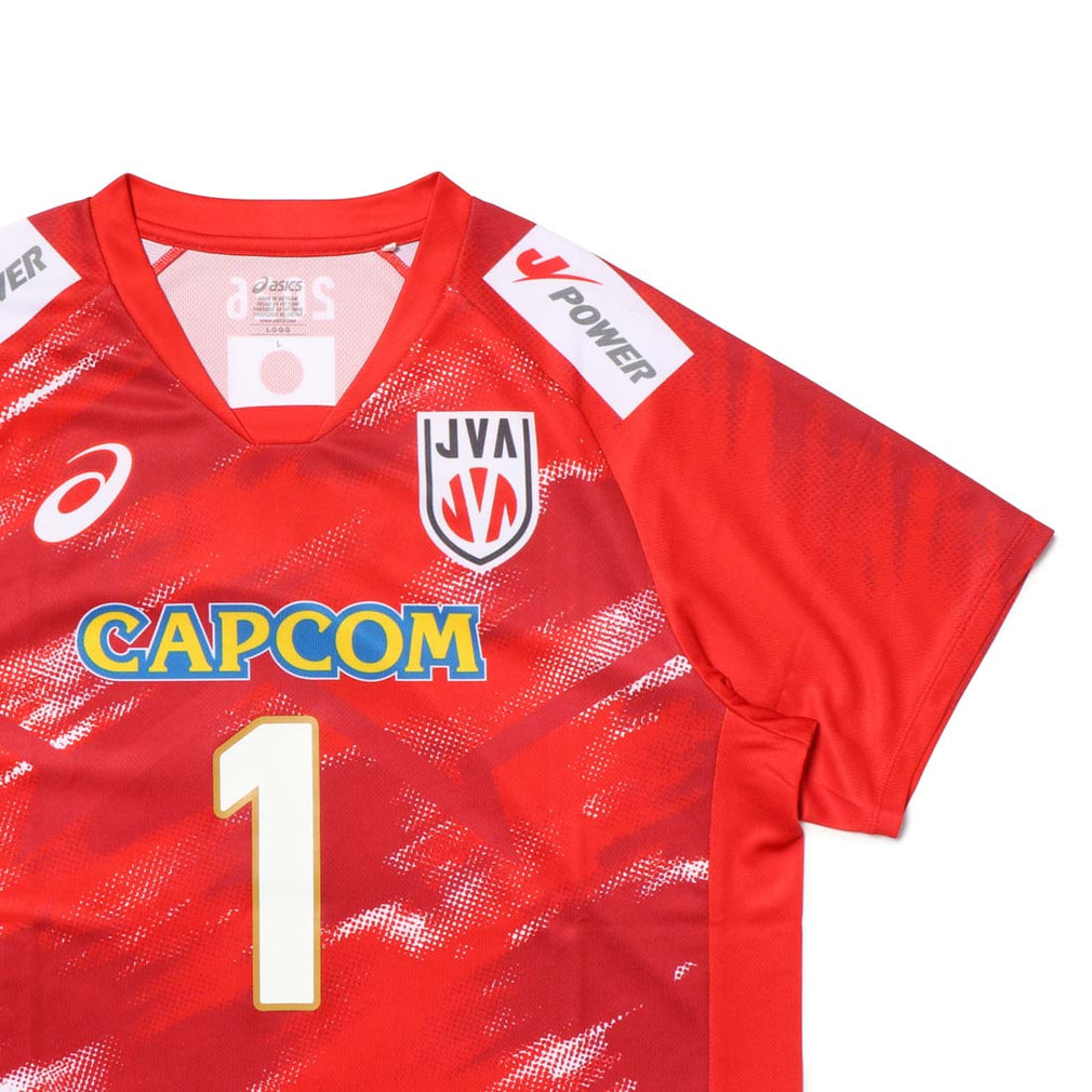 アシックス バレーボール 半袖Tシャツ 2026 バレーボール男子日本代表