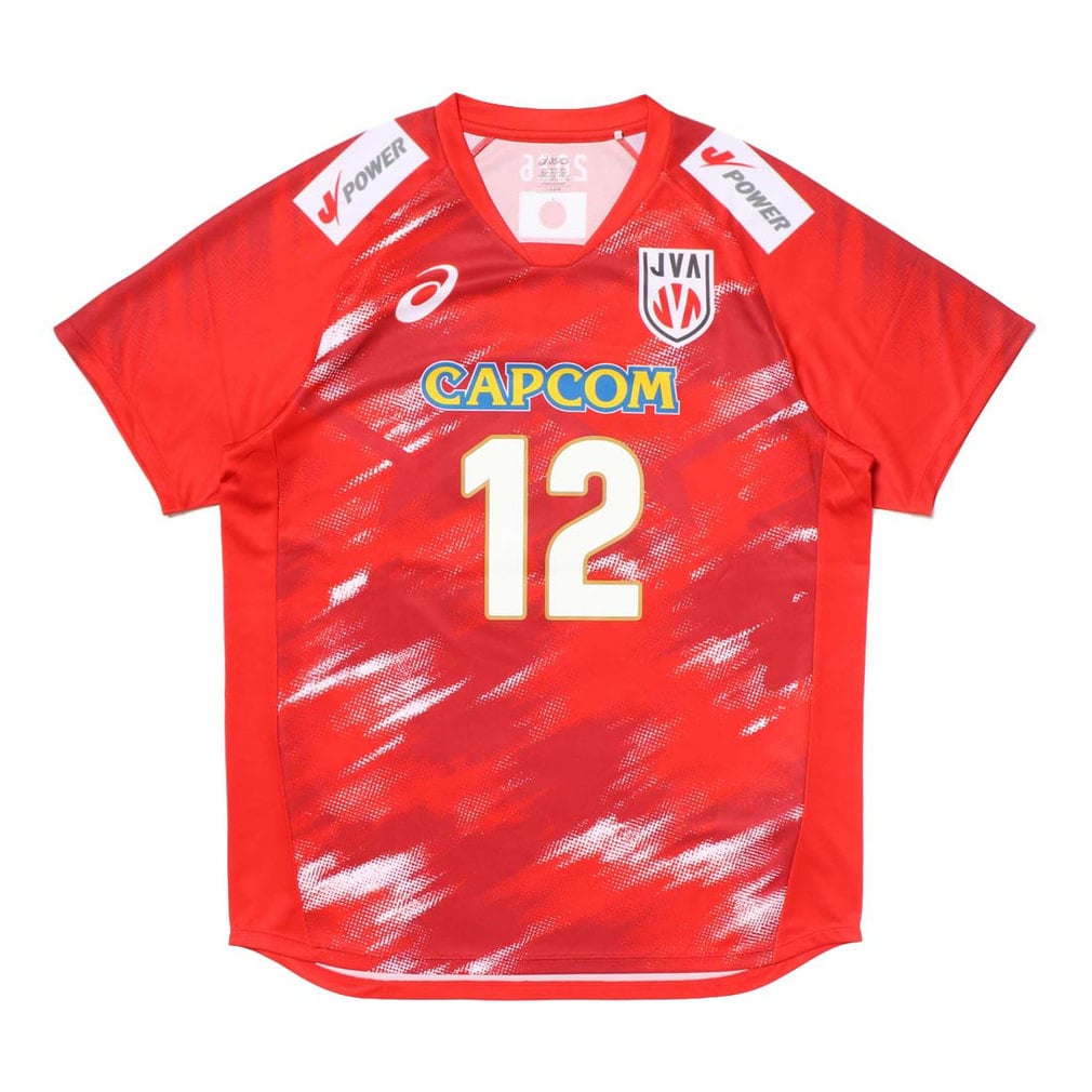 アシックス バレーボール 半袖Tシャツ 2026 バレーボール男子日本代表
