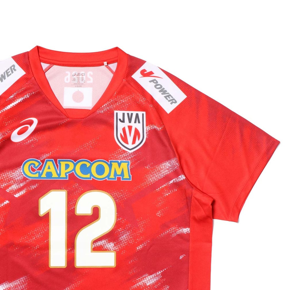 アシックス バレーボール 半袖Tシャツ 2026 バレーボール男子日本代表