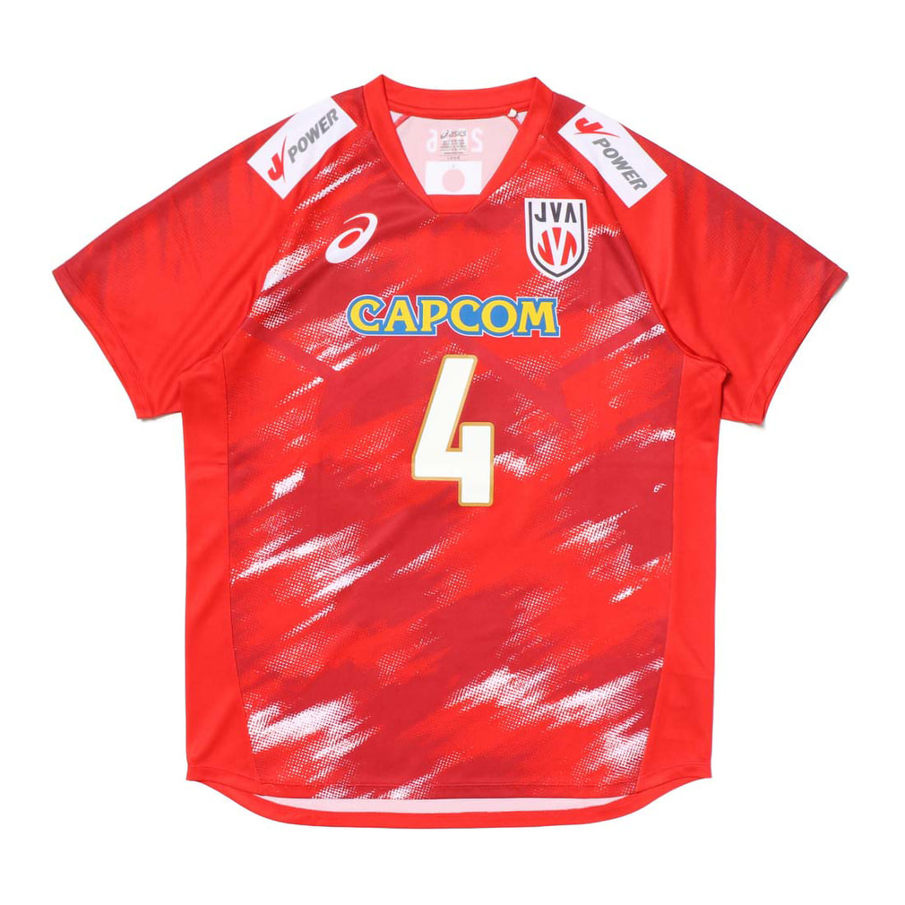 アシックス バレーボール 半袖Tシャツ 2026 バレーボール男子日本代表