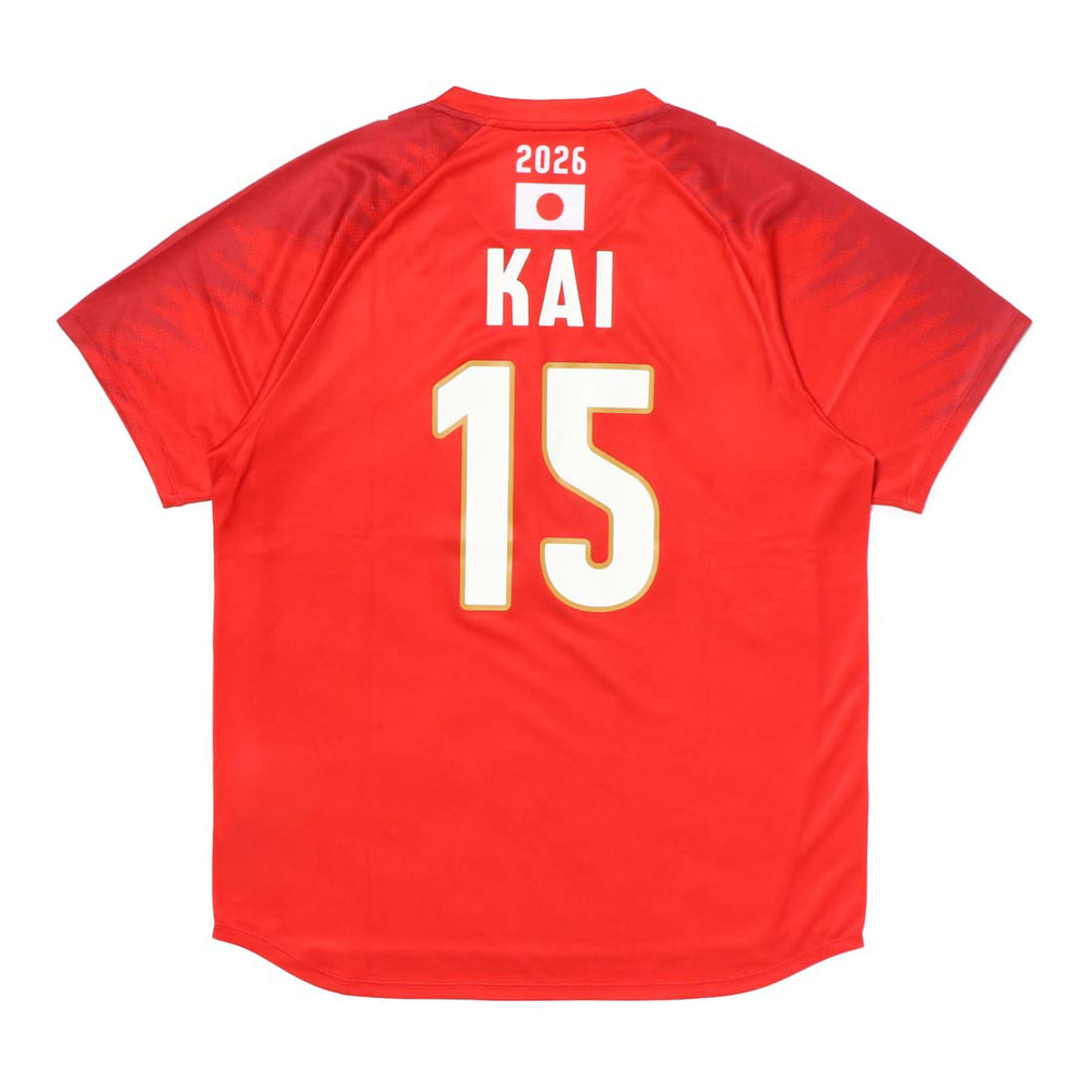 アシックス バレーボール 半袖Tシャツ 2026 バレーボール男子日本代表