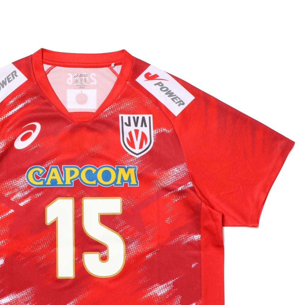 アシックス バレーボール 半袖Tシャツ 2026 バレーボール男子日本代表