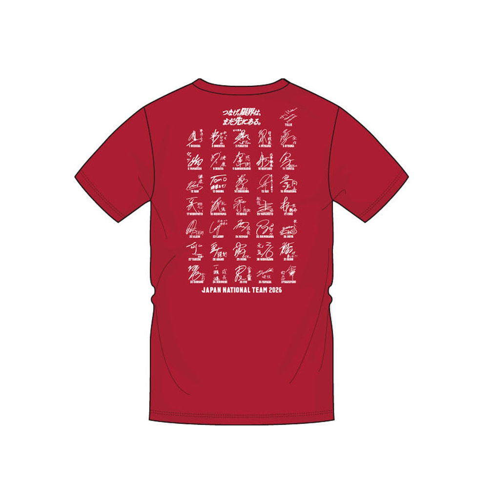 アシックス バレーボール 半袖Tシャツ 2026 バレーボール男子日本代表