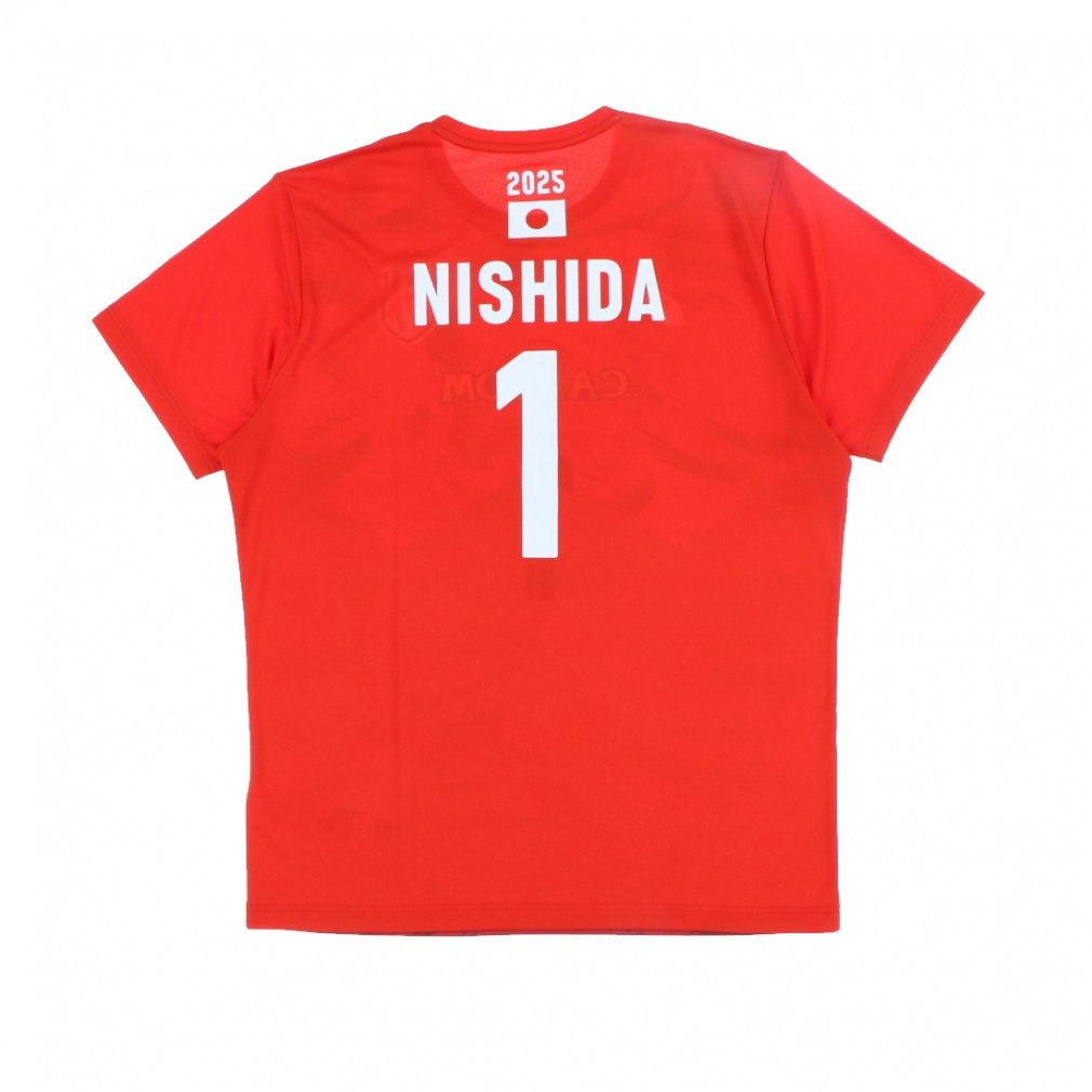 [ラストワン] 2025年 バレーボール男子日本代表 応援Tシャツ 西田 XL 再入荷予定あり】2025年 バレーボール男子日本代表 応援Tシャツ