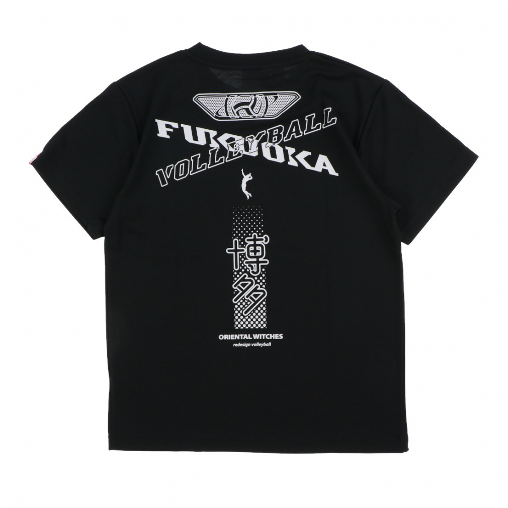 オリエンタルウィッチーズ メンズ レディス バレーボール 半袖Tシャツ
