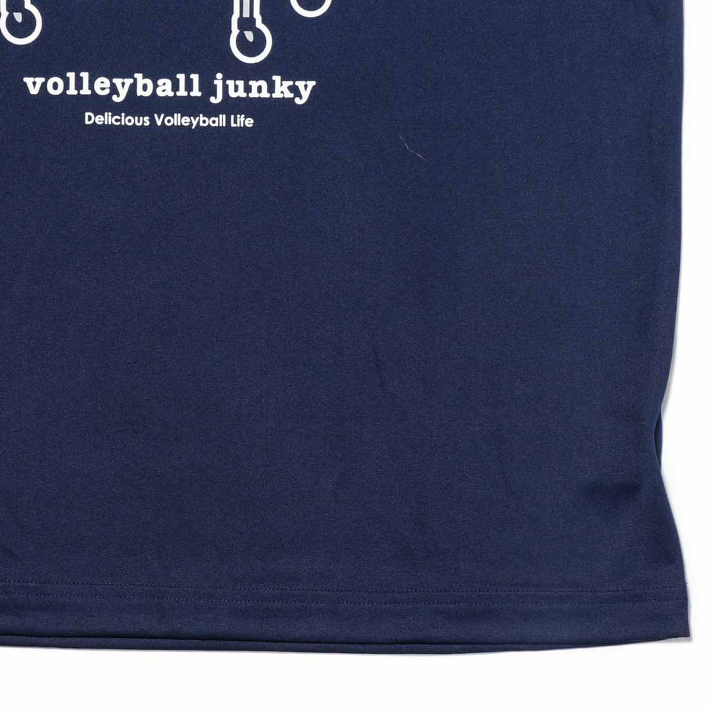バレーボールジャンキー メンズ レディス バレーボール 半袖Tシャツ