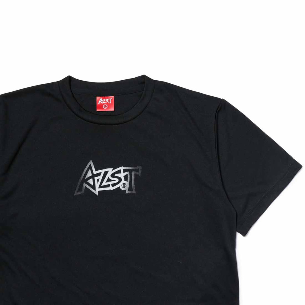 ALST XLサイズ 黒シャツ　Ｔシャツ　アルスト　バレーボール アルスト メンズ レディス バレーボール 半袖Tシャツ DRY Tシャツ