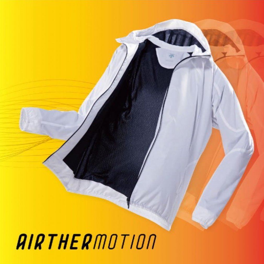 DESCENTE（デサント）AIR THERMOTION ライトジャケット ホワイト/Lのみ】DESCENTE（デサント）AIR THERMOTION ライト