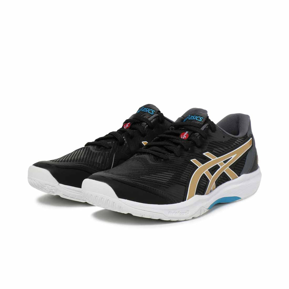 asics シューズ ローテジャパン 黒×金 26.5 アシックス ROTE JAPAN LYTE FF 3 ローテ ジャパン ライト FF 3