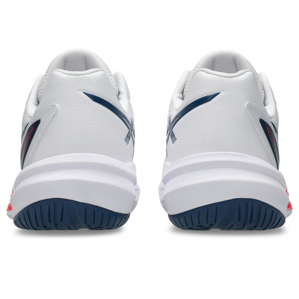 ASICS バレーボールシューズ ホワイト/ブルー アシックス（ASICS）（メンズ、レディース）バレーボールシューズ GEL