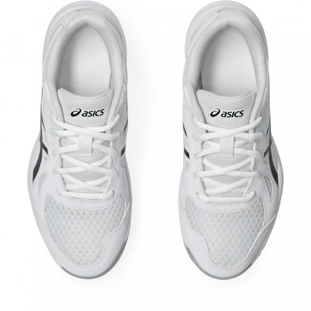asics アシックス アップコート 6 GS ホワイト ブラック 25.0㎝ asics アシックス アップコート 6 GS ホワイト ブラック 25.0