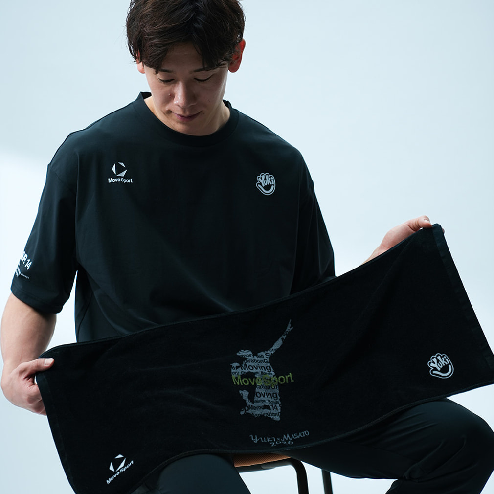 予約商品】ムーブスポーツ 石川選手コラボ フェイスタオル SV6FTWI1UB