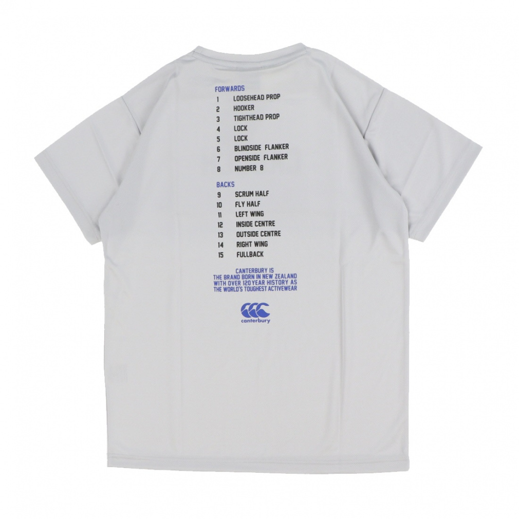 カンタベリー メンズ ラグビー 半袖シャツ REFEREE CALL TRAINING TEE