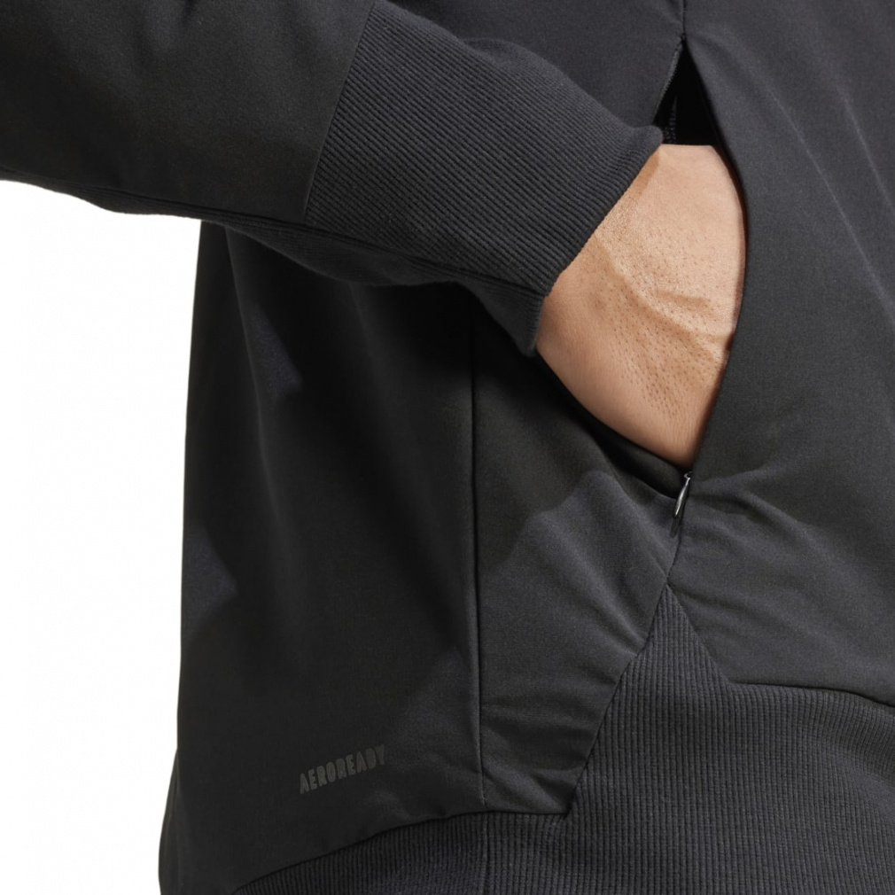 アディダス メンズ ラグビー ウォームアップシャツ オールブラックス