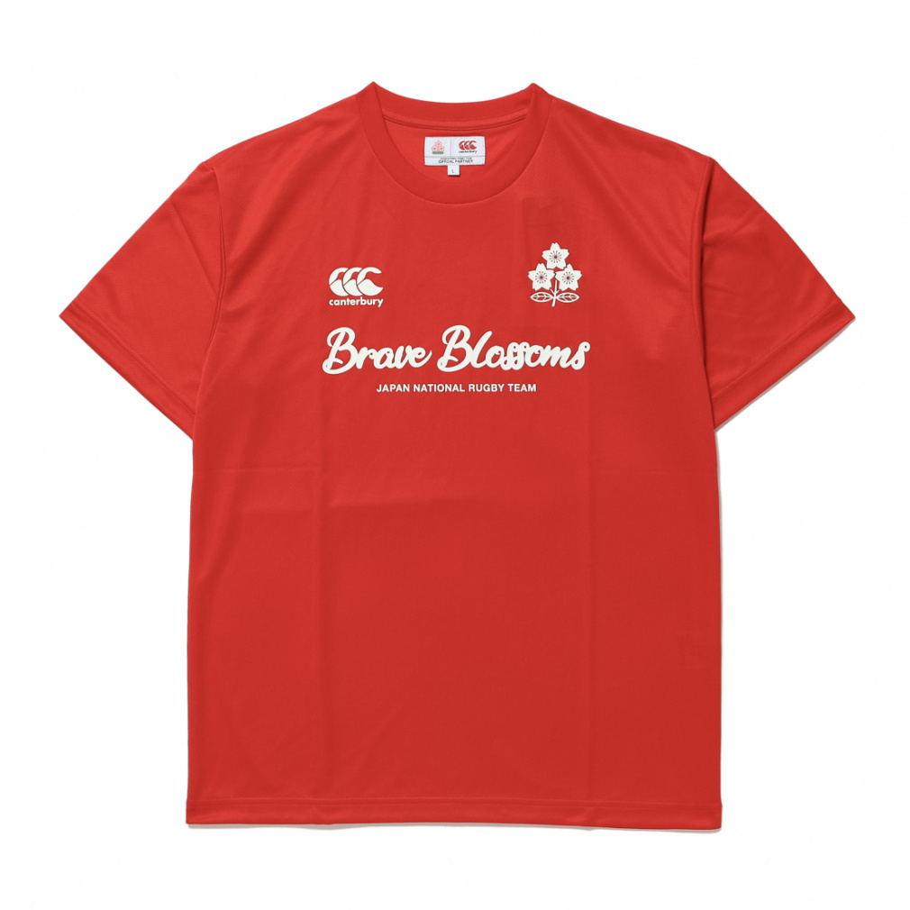 カンタベリー メンズ ラグビー 半袖シャツ S/S JAPAN REPRESENT TEE