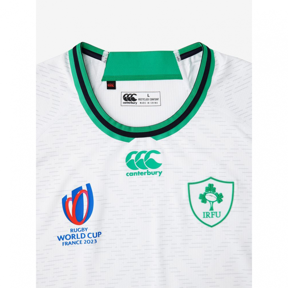 カンタベリー メンズ ラグビー 半袖シャツ RWC23 IRELAND ALTERNATE