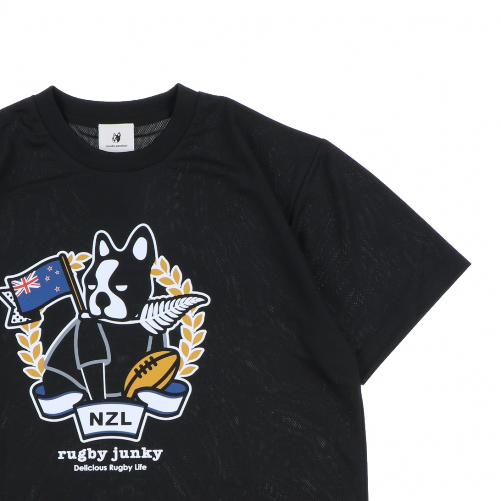 ラグビージャンキー メンズ レディス ラグビー NZL ラグビー 半袖