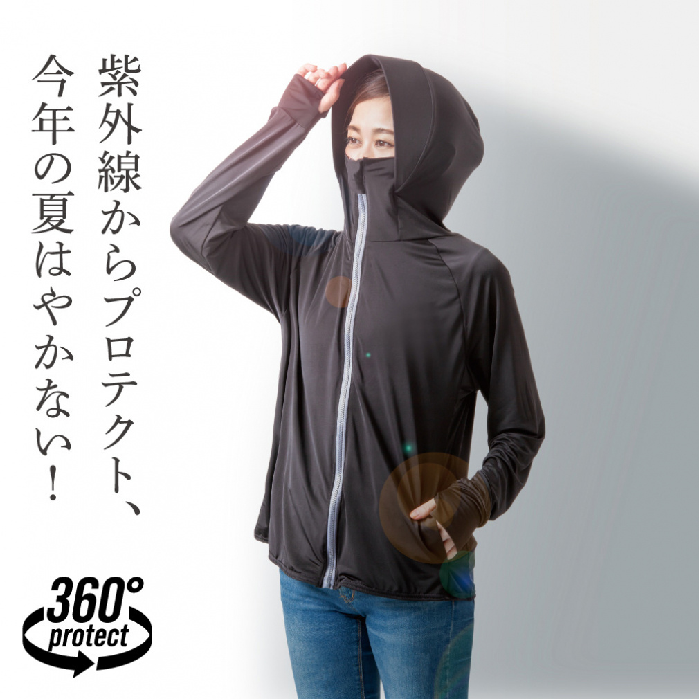 BEAMS GOLF 新品未使用 UVプロテクションジャケット パーカーM BEAMS GOLF（ビームス ゴルフ） レインコート カッパ 「UNISEX」BEAMS