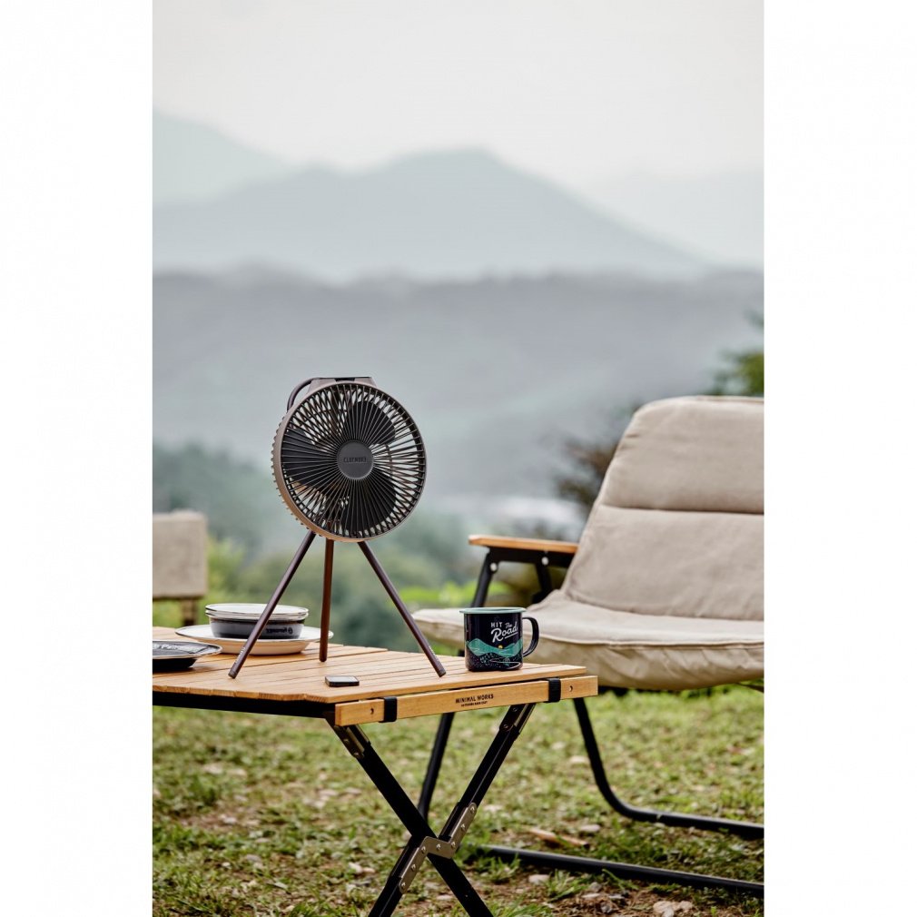 クレイモア FAN V1040 CLFNV1040 BLACK 充電式 サーキュレーター 卓上