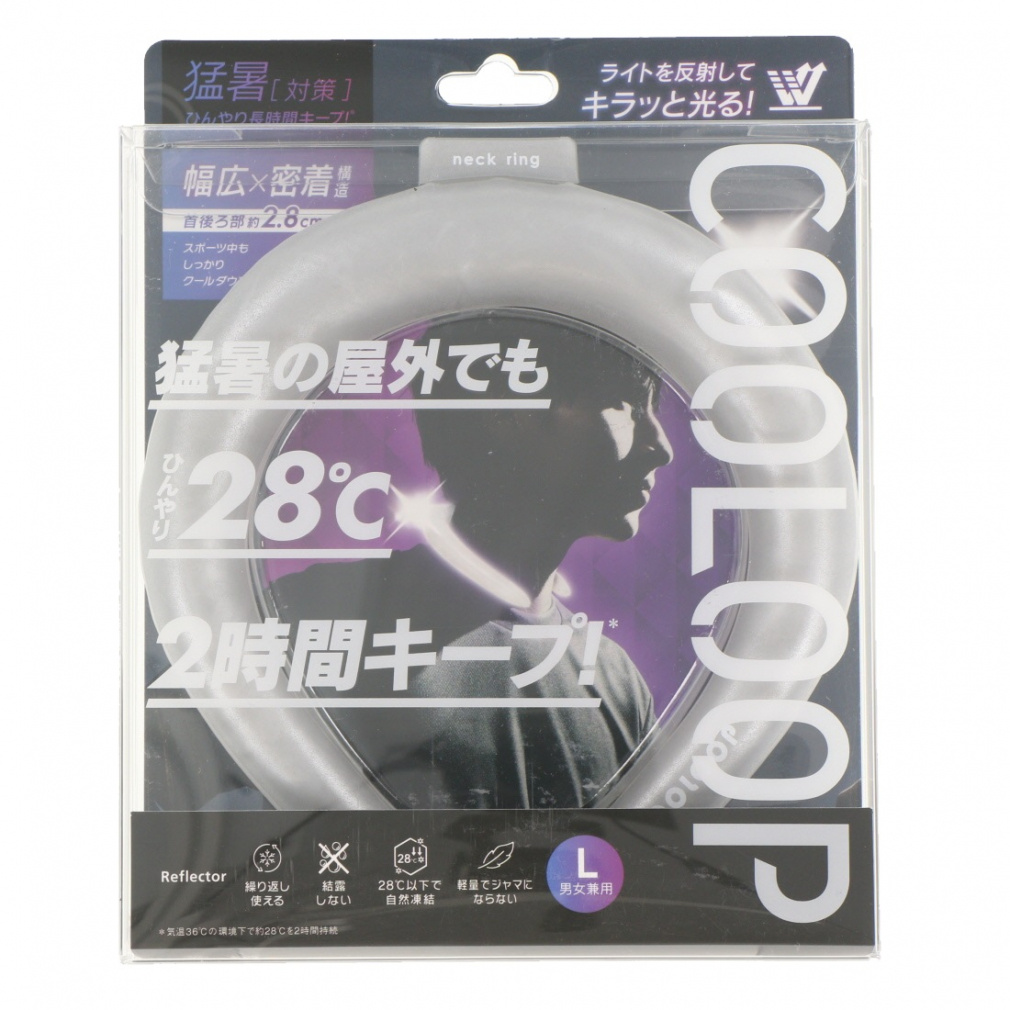 【未使用】COOLOOP ネックリング リフレクター(Lサイズ) ２個セット COOLOOP ネックリング リフレクター(M・Lサイズ)：PRODUCT（商品