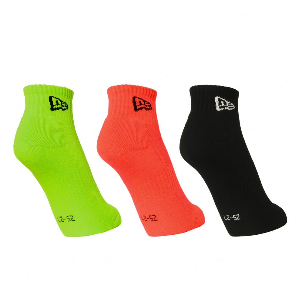 ニューエラ ソックス 靴下 SOCKS ANKLE 3PAIRS FLASH 14518190 FLH NEW