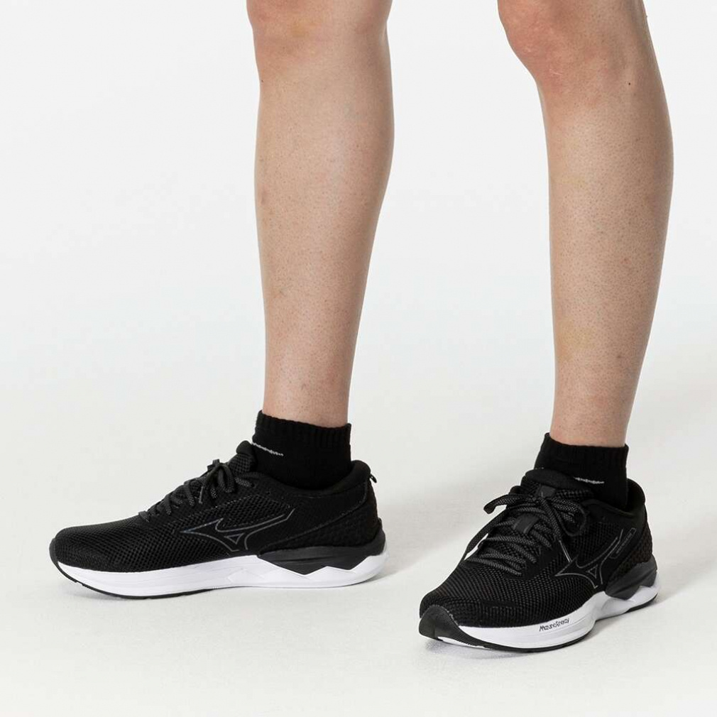 ミズノ ソックス 靴下 3Pソックス アンクル 32JXB20190 ： ブラック