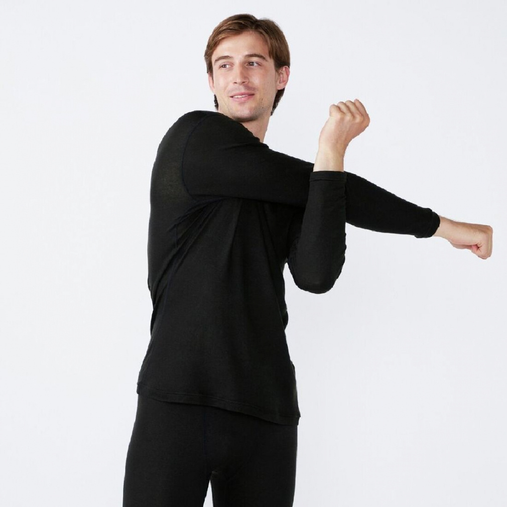 中厚ソフト for Daily クルーネック長袖シャツ｜Alpen Online