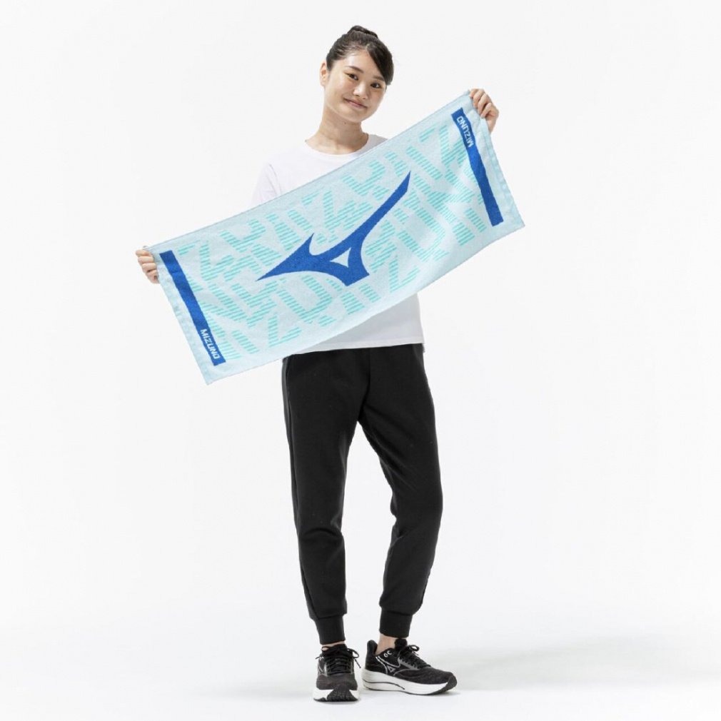専用 ミズノ タオル 今治製：グラフィックフェイスタオル 箱入り 83×34cm