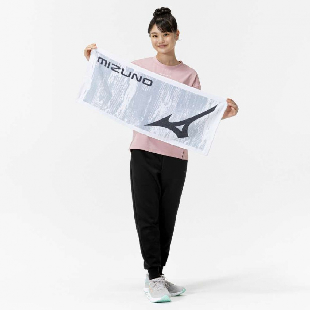 ミズノ タオル 今治製 グラフィックフェイスタオル 箱入り 34×83cm